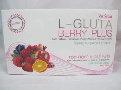 แอล-กลูต้าเบอรี่ พลัส (L- Gluta Berry Plus) 10ซอง