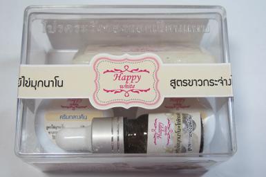  Happy White ชุดมหัศจรรย์ไข่มุกนาโน ราคา 550-135 บาท